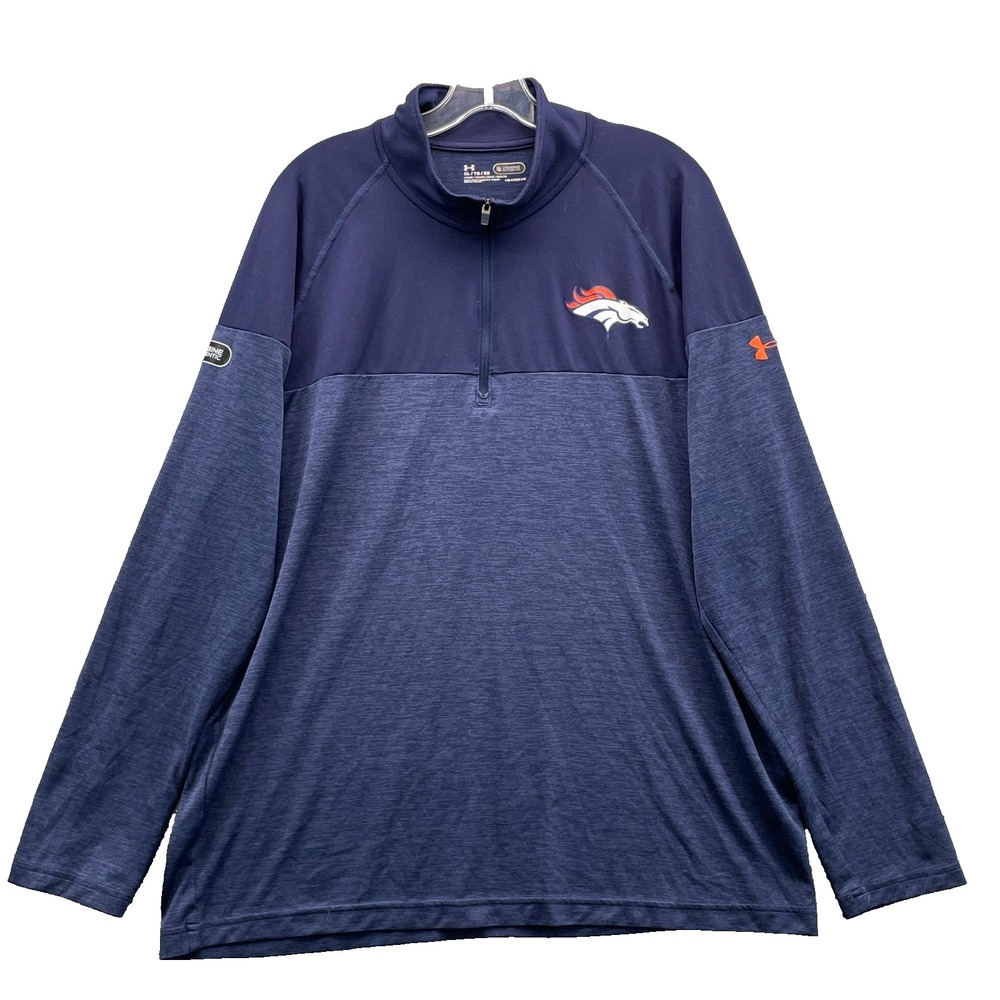 Under‎ Armour NFL Denver Broncos Sweatshirt Men's XL Loose Performance Football